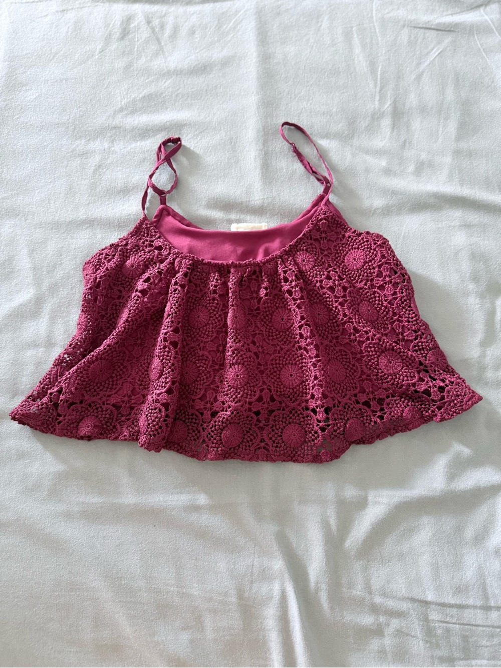 L.A. Hearts Crochet Cami Tank